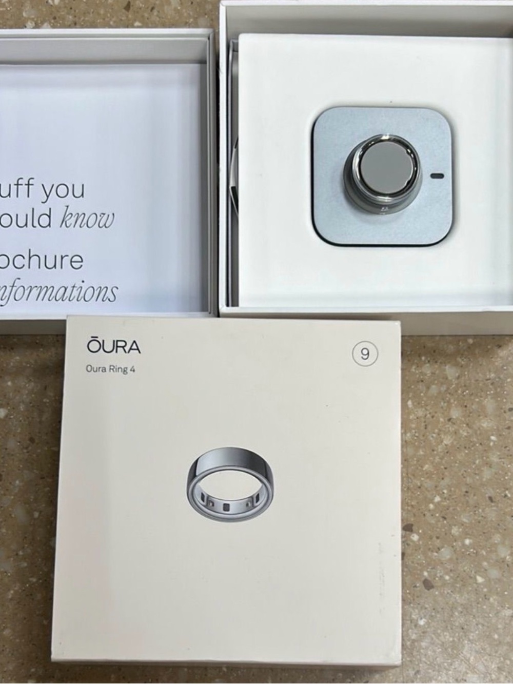 Oura Ring 4 Smart Ring by Oura — Silver Finish
